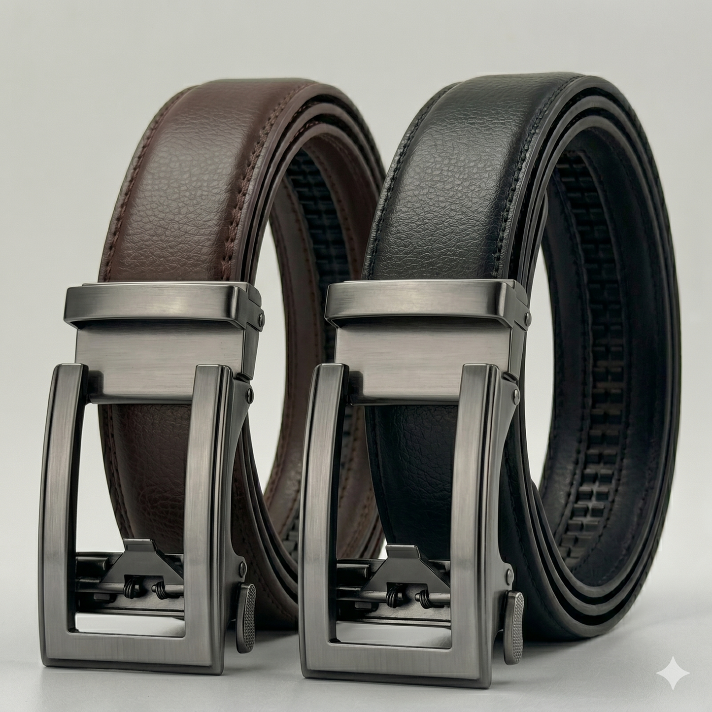 Arma tu pack dos cinturones hombre formal – Solid Co