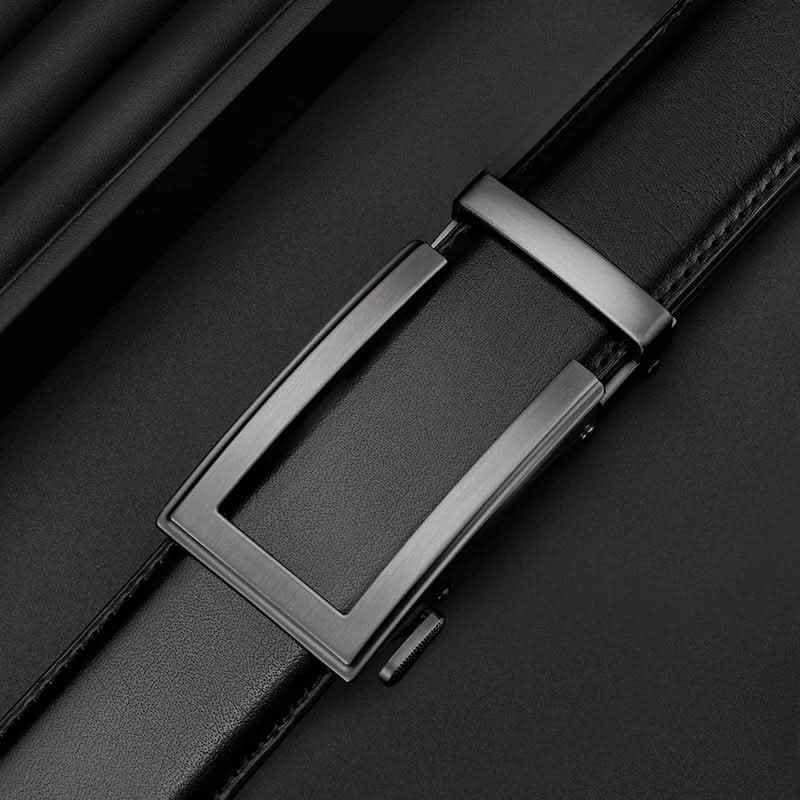 Cinturón Automático OFFICE Urban Silver/Black – SOLID FIT