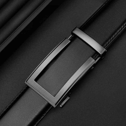 Cinturón Automático OFFICE Urban Silver/Black – SOLID FIT