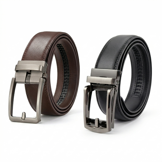 Pack 2 cinturones EXECUTIVE Black y ONYX Brown – Solid Co Chile - Cinturones SolidCo, Regalo Día del Padre, Regalos para Hombre en Chile